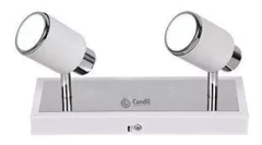 Aplique Julita 2xGu10 Blanco en internet