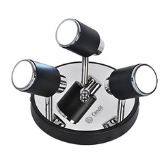 Aplique Julita Redondo 4xGu10 Negro