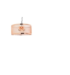 Colgante Pilar Malla 3 luces Cobre
