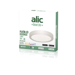 PLAFON LED SMART 24W RGB+W ALIC