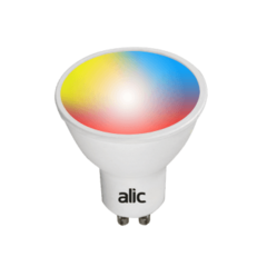 Lampara SMART LED DICROICA GU10 5w Wifi Bluetooth RGB - tienda online