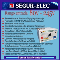 16kva Elevador de Tensión Manual Eleva desde los 80v - comprar online