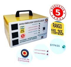 ELEVADOR ESTABILIZADOR PORTÁTIL 5000W RANGO 110-265V - comprar online