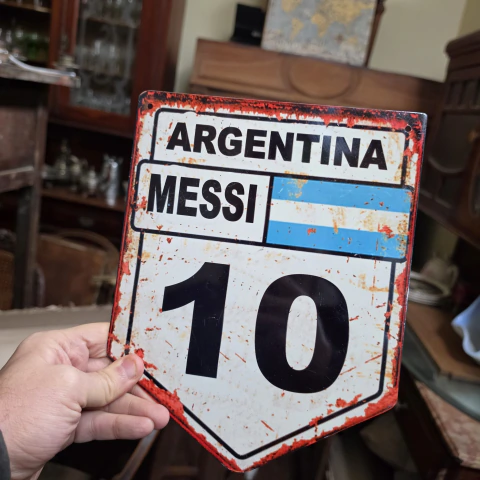 Cartel Lio Messi - Ruta MESSI