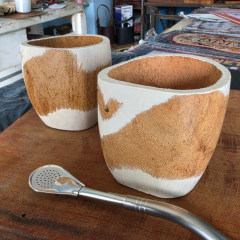 Mate RANCHERO– Algarrobo + Bombilla Acero