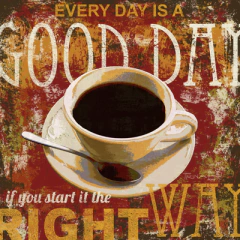 poster de café