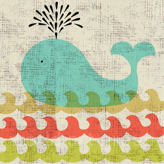 quadro infantil peixinhos