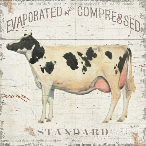 Gravura animais de fazenda