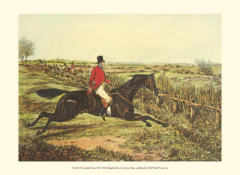 quadro caçada inglesa