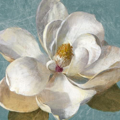 2 Gravuras Turquoise Bloom I I e II - Danhui Nai - comprar online