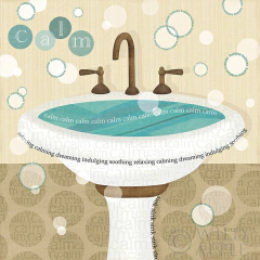 2 Gravuras - Dancing Bubbles I e II - Veronique Charron - Pictus - Quadros, Gravuras e Posters -Entrega em Todo Brasil