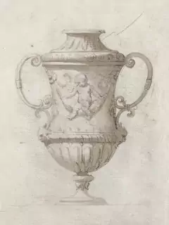 Gravura de Ânfora para Quadro 