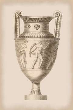 Gravura Vaso Romano Antigo para Quadro