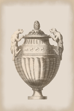 Antique Vase VI - At the Monte Cavallo at Rome