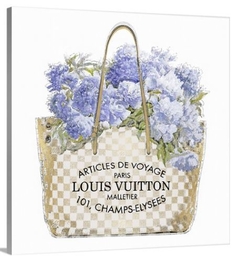 Indigo Bouquet with Gold Bag- Madeline Blake na internet