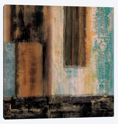 Gravura Abstrata tons de marrom