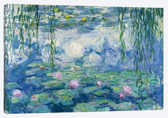 gravura claude monet ninféias