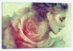 gravura figura feminina