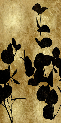 Nature Panel Black on Gold I - Danielle Carson - comprar online