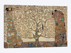 poster gustav klimt a árvore da vida