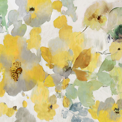 quadro com flores amarelo