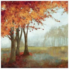 quadro folhagens outono