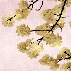 Quadro de Flores em tons Rosa