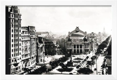 Fotografia Com Moldura Rio Antigo - Cinelândia na internet