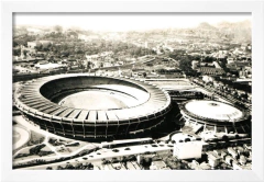 Fotografia Com Moldura Rio Antigo - Maracanã