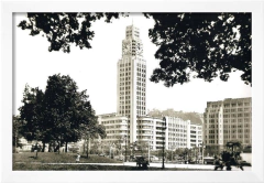 Fotografia Com Moldura Rio Antigo - Central do Brasil - Pictus - Quadros, Gravuras e Posters -Entrega em Todo Brasil