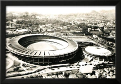 Fotografia Com Moldura Rio Antigo - Maracanã - comprar online