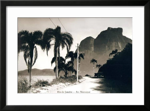 Rio Antigo com Moldura