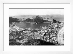 Fotografia Com Moldura Rio Antigo - Lagoa