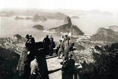 Fotografia Rio Antigo - Vista do Corcovado