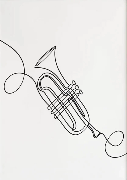 Poster Trompete
