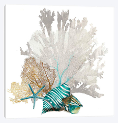 gravura corais do mar para decoração