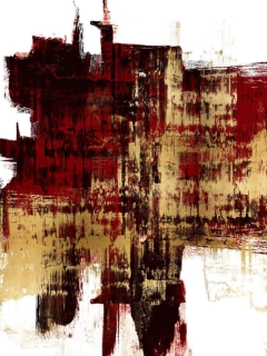 Gravura Abstrata para Quadro