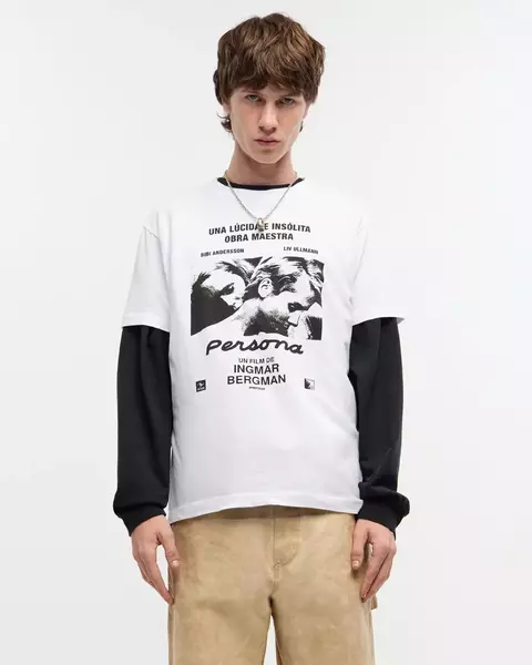 REMERA PERSONA blanco - comprar online