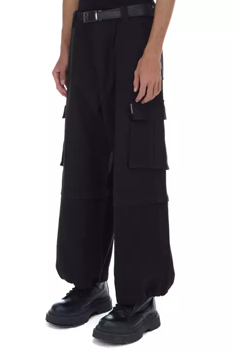 Pantalon Cargo OPS negro - comprar online