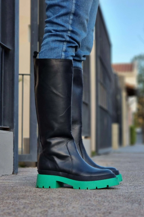 GRETEL NEGRO VERDE AW22