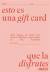 GIFT CARD $20000