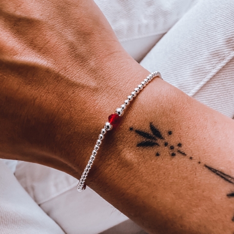 Pulsera Mir Elastica Roja