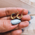 Pasantes bomber 10 mm gold - comprar online