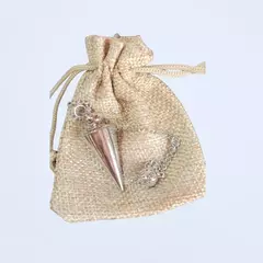 Pêndulo de metal com testemunho 4cm - cromado - comprar online