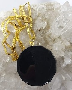 Orgonite pingente sextavado yin/yang com quartzo verde - comprar online