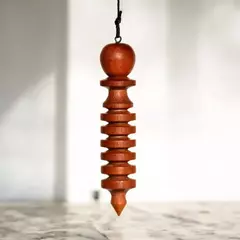 Pêndulo Técnico Ísis de madeira Zots - 7,5cm