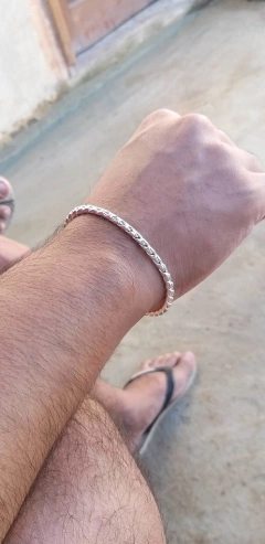 Bracelete de prata 925 corrente rabo de rato 6mm - Elegância e Modernidade - comprar online