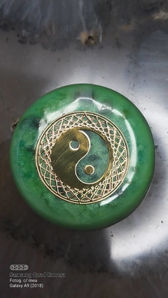 Orgonite portátil da saúde e bem-estar - 6cm - Yin/Yang - comprar online