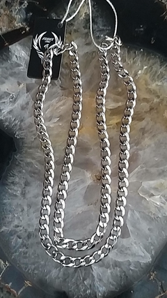 Corrente de aço inox 5 ou 6mm - preço unitário