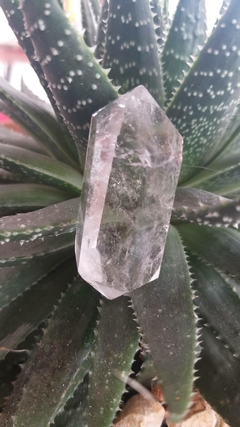 Cristal de quartzo biterminado 5,3cm - 35g
